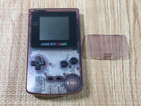 LG4714 Plz Read Item Condi GameBoy Color Clear Purple Game Boy Console Japan