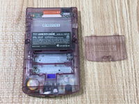 LG4716 Plz Read Item Condi GameBoy Color Clear Purple Game Boy Console Japan