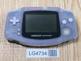 LG4734 Not Working GameBoy Advance Milky Blue Game Boy Console Japan
