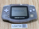 LG4736 Plz Read Item Condi GameBoy Advance Milky Blue Game Boy Console Japan