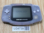 LG4739 Plz Read Item Condi GameBoy Advance Milky Blue Game Boy Console Japan
