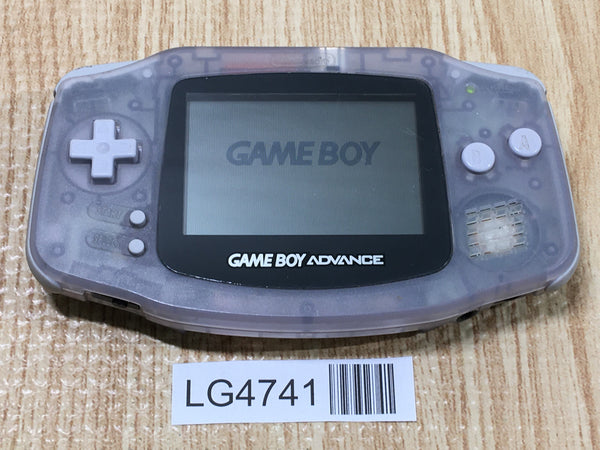 LG4741 Plz Read Item Condi GameBoy Advance Milky Blue Game Boy Console Japan