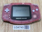 LG4745 Plz Read Item Condi GameBoy Advance Milky Pink Game Boy Console Japan