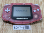 LG4746 Plz Read Item Condi GameBoy Advance Milky Pink Game Boy Console Japan