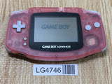 LG4746 Plz Read Item Condi GameBoy Advance Milky Pink Game Boy Console Japan