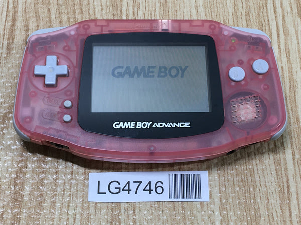 LG4746 Plz Read Item Condi GameBoy Advance Milky Pink Game Boy Console Japan