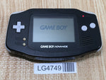 LG4749 Plz Read Item Condi GameBoy Advance Black Game Boy Console Japan