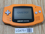 LG4751 Plz Read Item Condi GameBoy Advance Orange Game Boy Console Japan