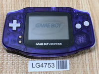 LG4753 Plz Read Item Condi GameBoy Advance Midnight Blue Game Boy Console Japan