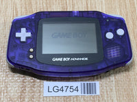 LG4754 Plz Read Item Condi GameBoy Advance Midnight Blue Game Boy Console Japan