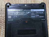 LG4759 Plz Read Item Condi GameBoy Advance SP Onyx Black Game Boy Console Japan