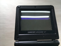 LG4759 Plz Read Item Condi GameBoy Advance SP Onyx Black Game Boy Console Japan