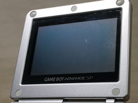 LG4760 Plz Read Item Condi GameBoy Advance SP Platinum Silver Game Boy Console Japan