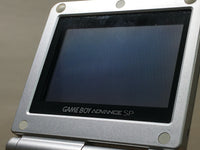 LG4761 Plz Read Item Condi GameBoy Advance SP Platinum Silver Game Boy Console Japan