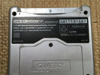 LG4761 Plz Read Item Condi GameBoy Advance SP Platinum Silver Game Boy Console Japan