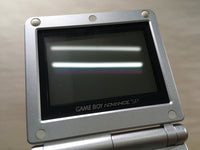 LG4761 Plz Read Item Condi GameBoy Advance SP Platinum Silver Game Boy Console Japan