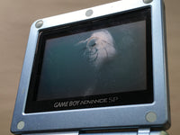 LG4762 Plz Read Item Condi GameBoy Advance SP Pearl Blue Game Boy Console Japan