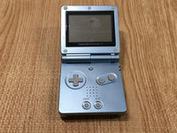 LG4762 Plz Read Item Condi GameBoy Advance SP Pearl Blue Game Boy Console Japan