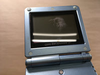 LG4762 Plz Read Item Condi GameBoy Advance SP Pearl Blue Game Boy Console Japan