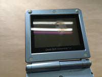 LG4762 Plz Read Item Condi GameBoy Advance SP Pearl Blue Game Boy Console Japan