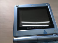 LG4763 No Battery GameBoy Advance SP Pearl Blue Game Boy Console Japan