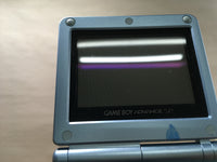 LG4763 No Battery GameBoy Advance SP Pearl Blue Game Boy Console Japan