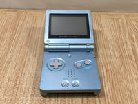 LG4764 Plz Read Item Condi GameBoy Advance SP Pearl Blue Game Boy Console Japan