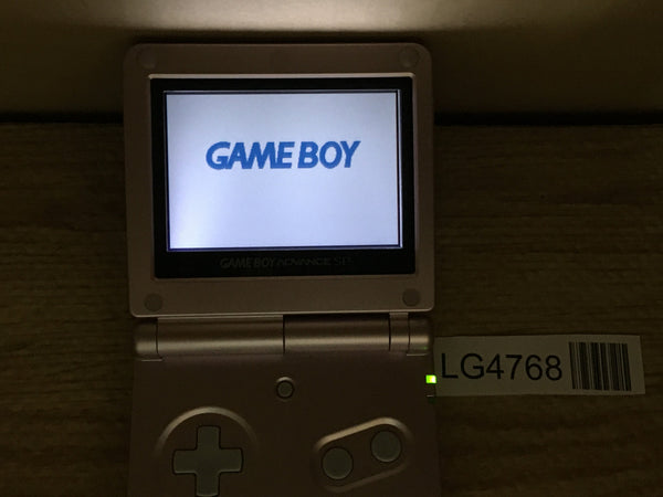 LG4768 No Battery GameBoy Advance SP Pearl Pink Game Boy Console Japan
