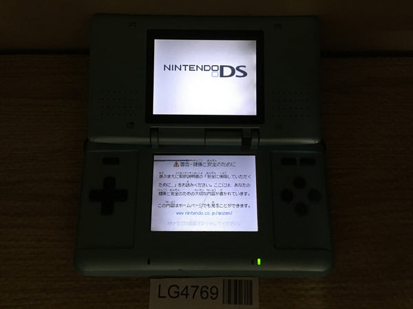 LG4769 Plz Read Item Condi Nintendo DS Turquoise Blue Console Japan