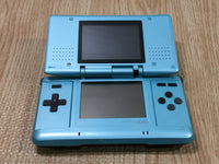LG4769 Plz Read Item Condi Nintendo DS Turquoise Blue Console Japan