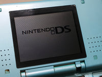LG4769 Plz Read Item Condi Nintendo DS Turquoise Blue Console Japan
