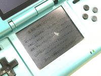 LG4770 Plz Read Item Condi Nintendo DS Turquoise Blue Console Japan