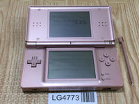 LG4773 Plz Read Item Condi Nintendo DS Lite Metallic Rose Console Japan