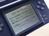 LG4774 Plz Read Item Condi Nintendo DS Lite Enamel Navy Console Japan