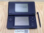 LG4774 Plz Read Item Condi Nintendo DS Lite Enamel Navy Console Japan