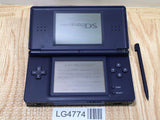 LG4774 Plz Read Item Condi Nintendo DS Lite Enamel Navy Console Japan