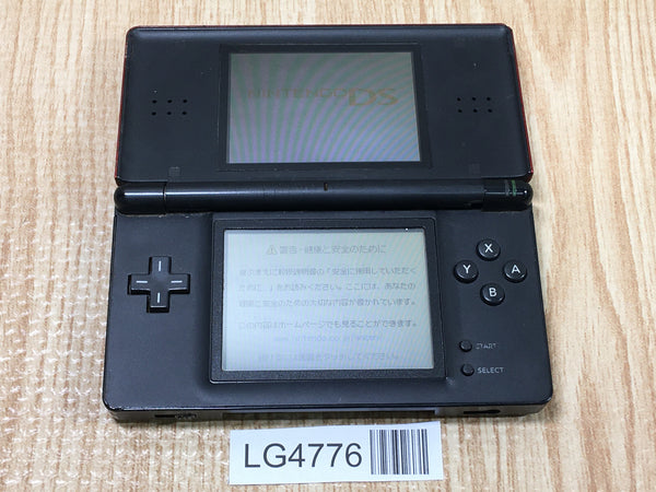 LG4776 Plz Read Item Condi Nintendo DS Lite Crimson Black Console Japan