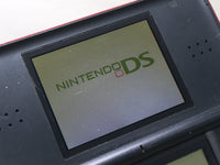LG4776 Plz Read Item Condi Nintendo DS Lite Crimson Black Console Japan