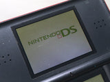 LG4776 Plz Read Item Condi Nintendo DS Lite Crimson Black Console Japan