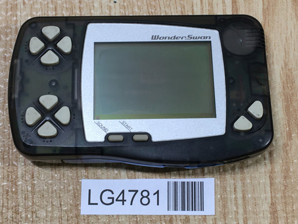 LG4781 Plz Read Item Condi Wonder Swan Skeleton Black Bandai Console Japan