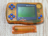 LG4782 Plz Read Item Condi Wonder Swan Digimon Orange Bandai Console Japan