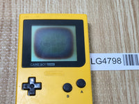 LG4798 Plz Read Item Condi GameBoy Pocket Yellow Game Boy Console Japan