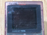 LG4800 Plz Read Item Condi GameBoy Pocket Clear Purple Game Boy Console Japan