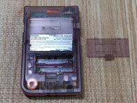 LG4800 Plz Read Item Condi GameBoy Pocket Clear Purple Game Boy Console Japan