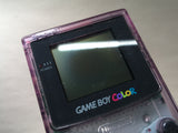 LG4807 Plz Read Item Condi GameBoy Color Clear Purple Game Boy Console Japan