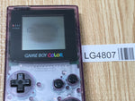 LG4807 Plz Read Item Condi GameBoy Color Clear Purple Game Boy Console Japan