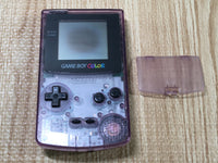 LG4807 Plz Read Item Condi GameBoy Color Clear Purple Game Boy Console Japan