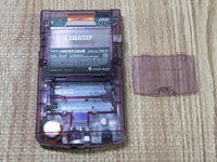 LG4807 Plz Read Item Condi GameBoy Color Clear Purple Game Boy Console Japan