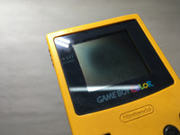 LG4809 Plz Read Item Condi GameBoy Color Yellow Game Boy Console Japan