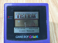 LG4813 Plz Read Item Condi GameBoy Color Purple Game Boy Console Japan